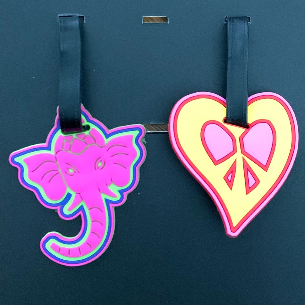 Mia Toro Luggage ID Tags set of 2